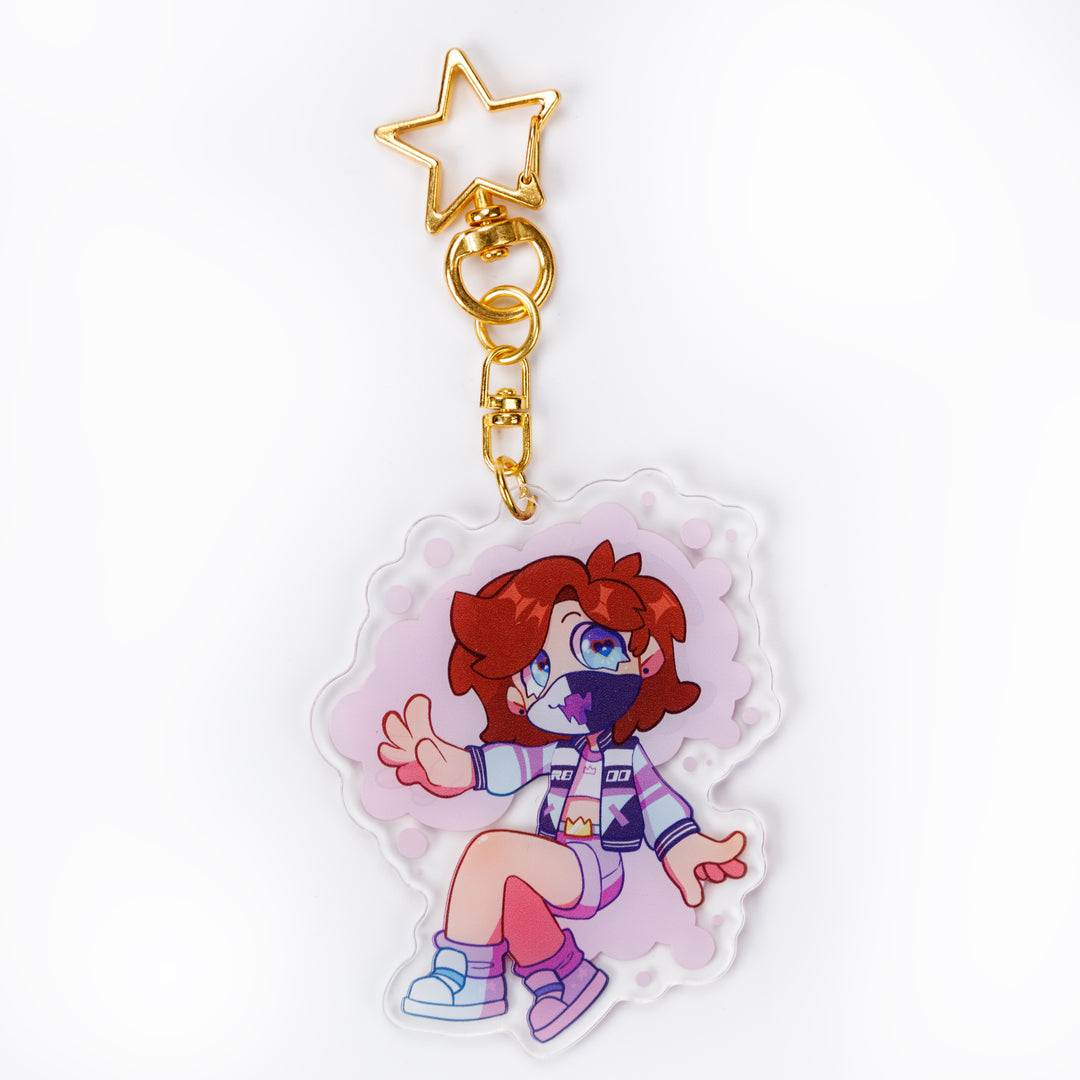 Ranboo Particle Acrylic Keychain